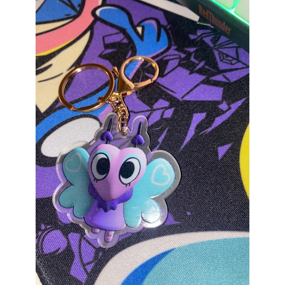 Dandy's World Flutter Keychain Cute Kids Charm School Bag Backpack Cutecore‎
